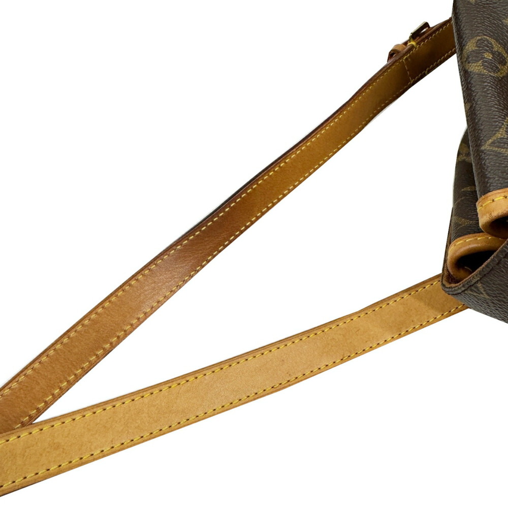 LOUIS VUITTON Brown Monogram Canvas Backpack - Picture 10 of 13